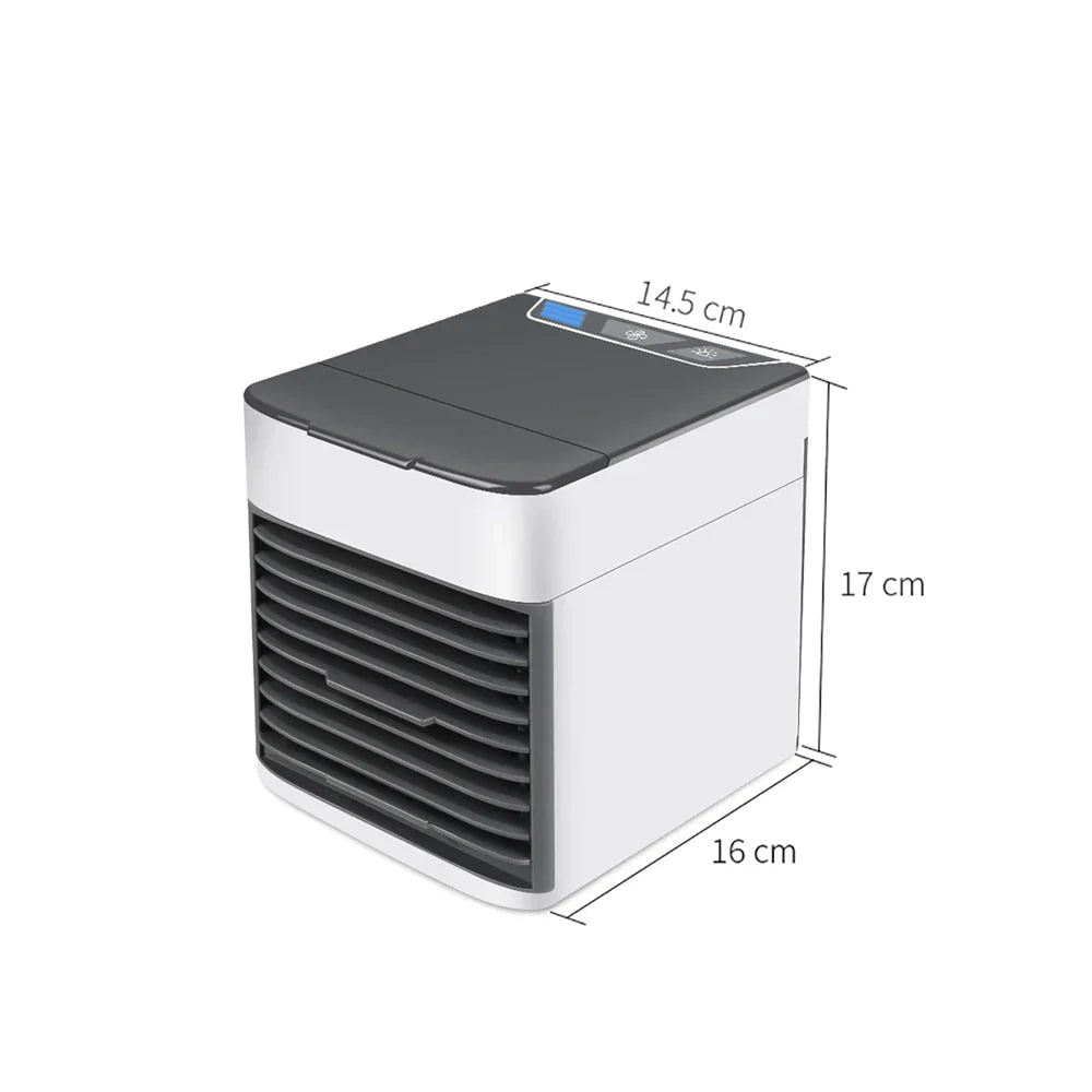 4-in-1 Personal Air Cooler with 7-Colour LED-Home & Garden > Heating, Cooling & Air > Fans > Evaporative Coolers-Laren Fete-White-Laren Fete