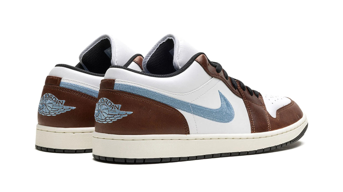Air Jordan 1 Low SE "Embroidered Swoosh - Mocha"-J-Shoes-1-Laren Fete-Laren Fete