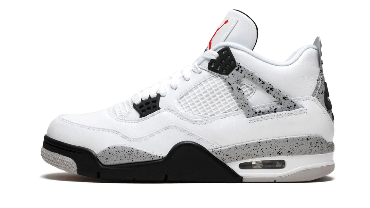 Air Jordan 4 Retro OG "White Cement"-J-Shoes-4-Laren Fete-Laren Fete