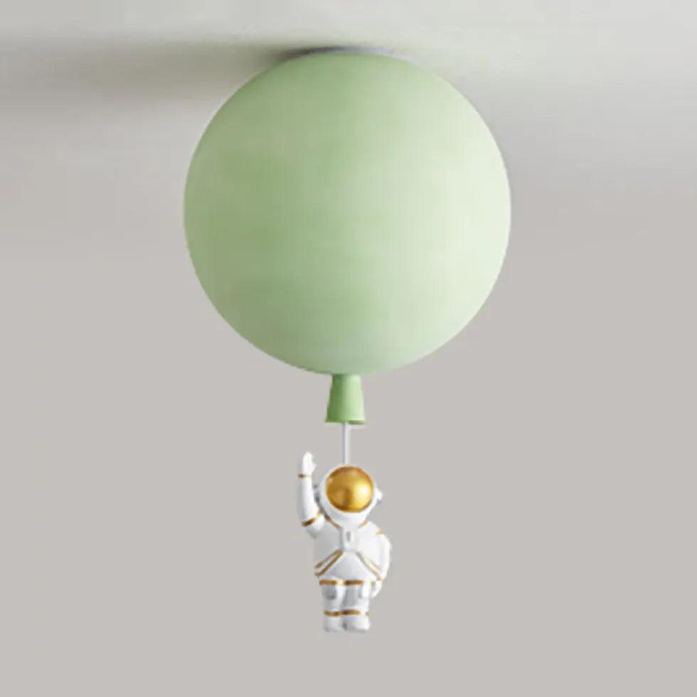 Astro Balloon Flush Mount Ceiling Light | LED, Playful Design for Kids 12