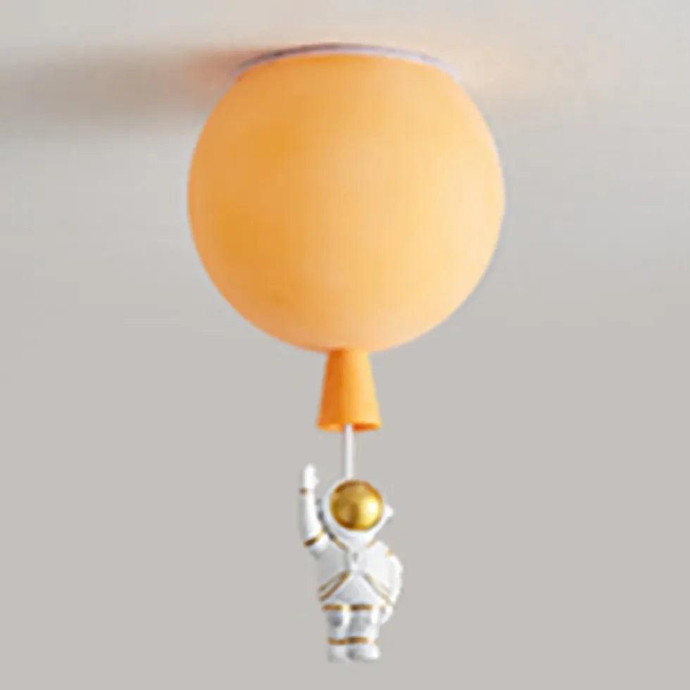 Astro Balloon Flush Mount Ceiling Light | LED, Playful Design for Kids 16