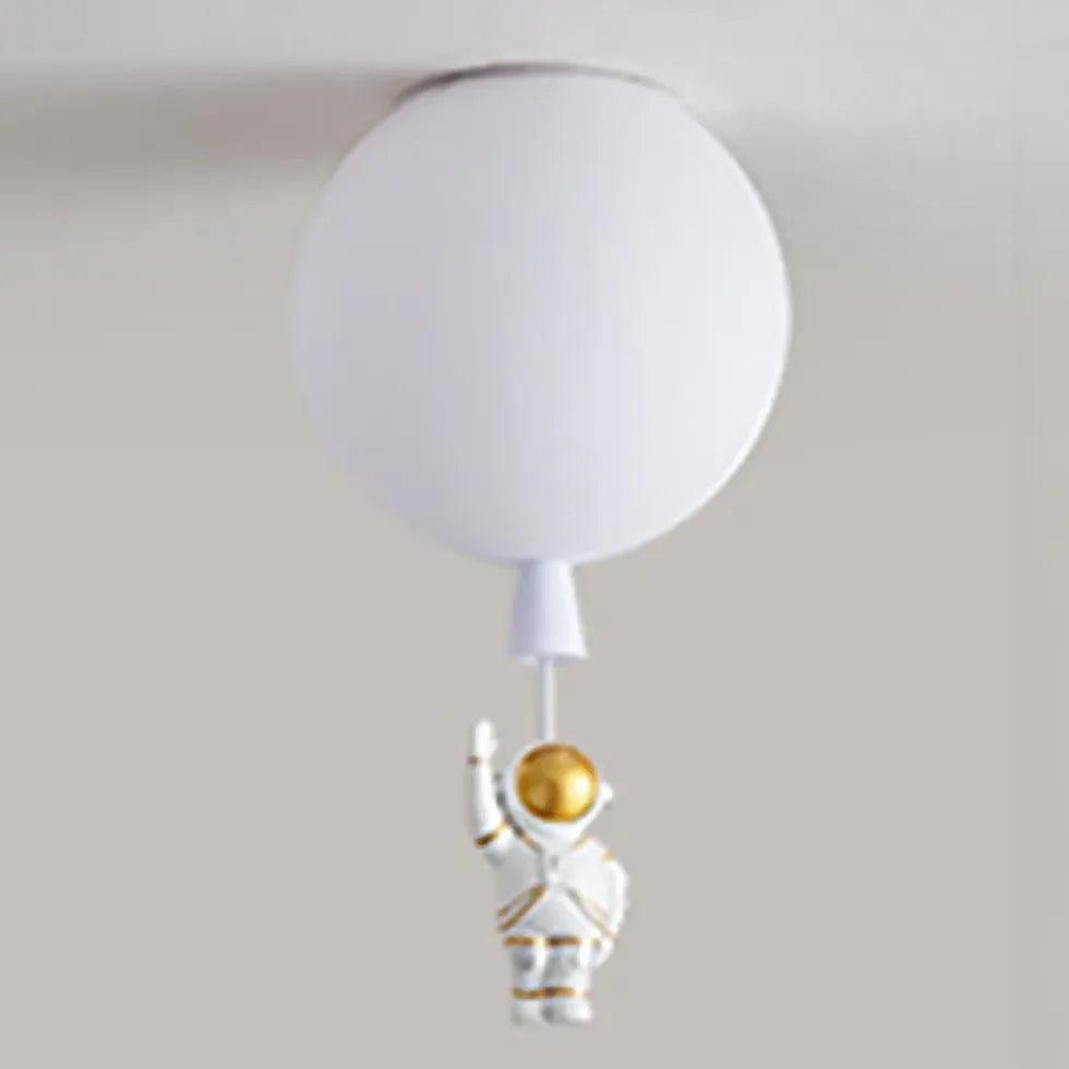 Astro Balloon Flush Mount Ceiling Light | LED, Playful Design for Kids 4