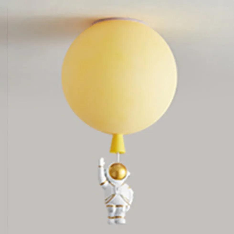 Astro Balloon Flush Mount Ceiling Light | LED, Playful Design for Kids 9