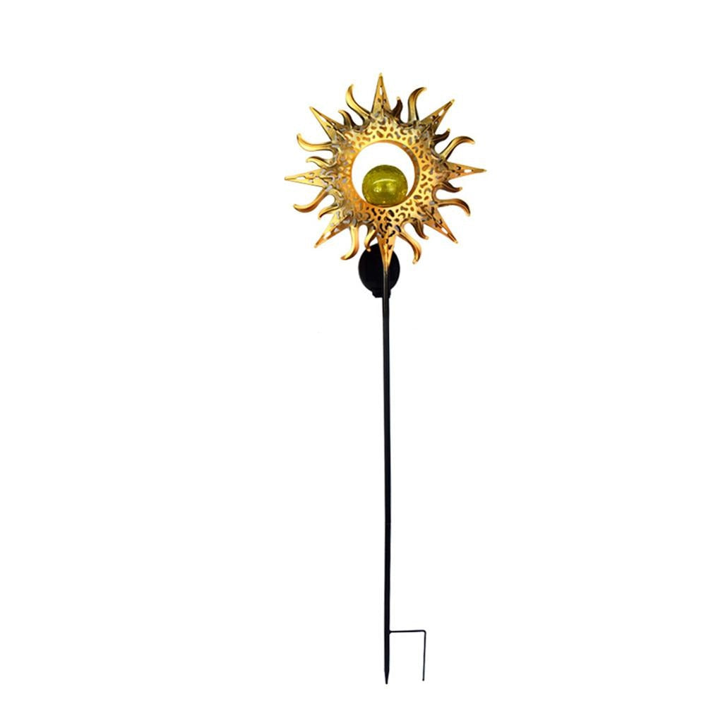 Aureaflare Solar Pattern Garden Stake Light-Home & Garden > Lighting > Outdoor Lighting > Path Lights-Laren Fete-Sun-Laren Fete