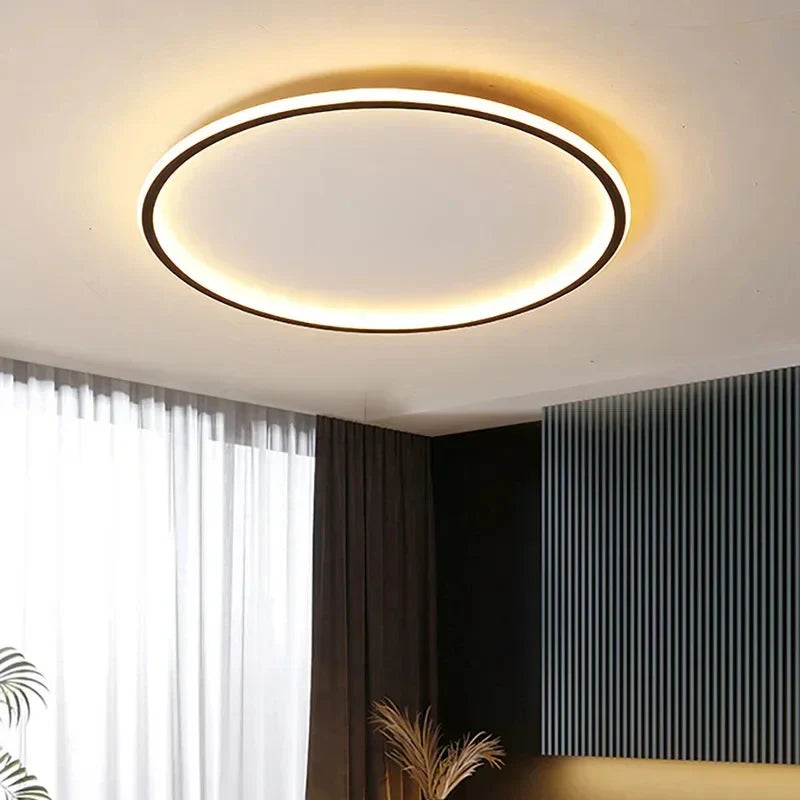Aureon Beam Ceiling Light | LED Flush Mount Fixture, Minimalist Design 0