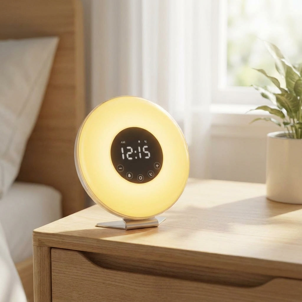 Aurorise Sunrise Alarm Lamp – Natural Wake-Up Light-Home & Garden > Lighting > Table Lamps-Laren Fete-Laren Fete