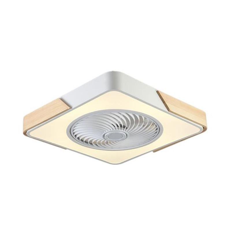 Aurum 21″ Bladeless Ceiling Fan with LED – Gold-Home & Garden > Lighting > Ceiling Fans-Laren Fete-Round-Laren Fete