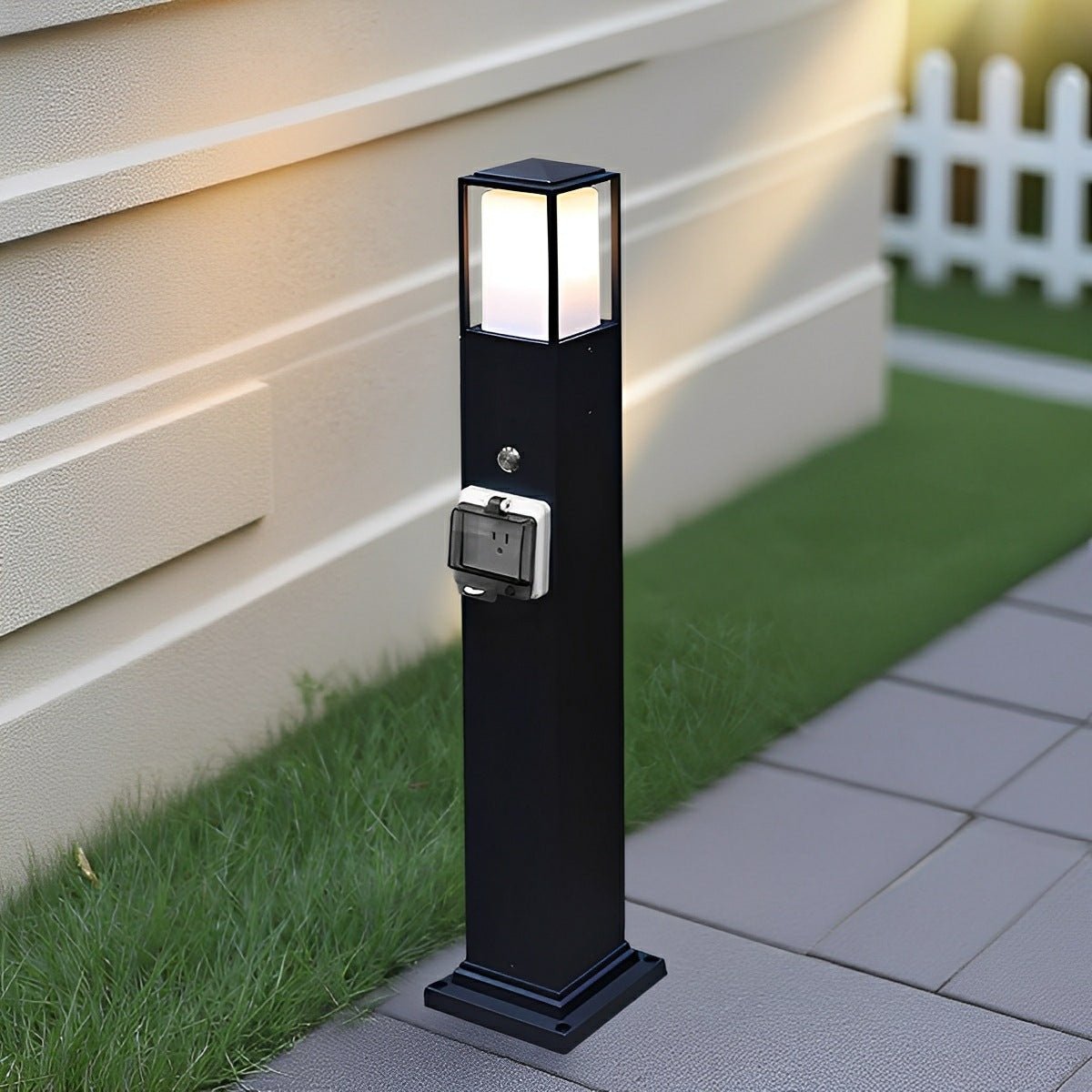 Axon Outdoor Pathway Light with Built-In Socket-Home & Garden > Lighting > Outdoor Lighting > Path Lights-Laren Fete-Single-Laren Fete