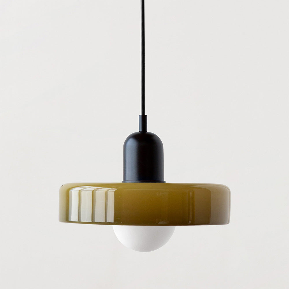 Bari Glass Pendant Light | Adjustable Height, Modern Kitchen Island Lighting 13