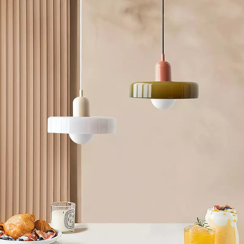 Bari Glass Pendant Light | Adjustable Height, Modern Kitchen Island Lighting 2