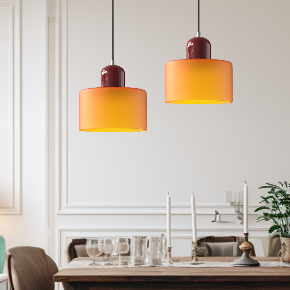Bela Glass Pendant Light | Geometric Design, Modern Kitchen Lighting 2