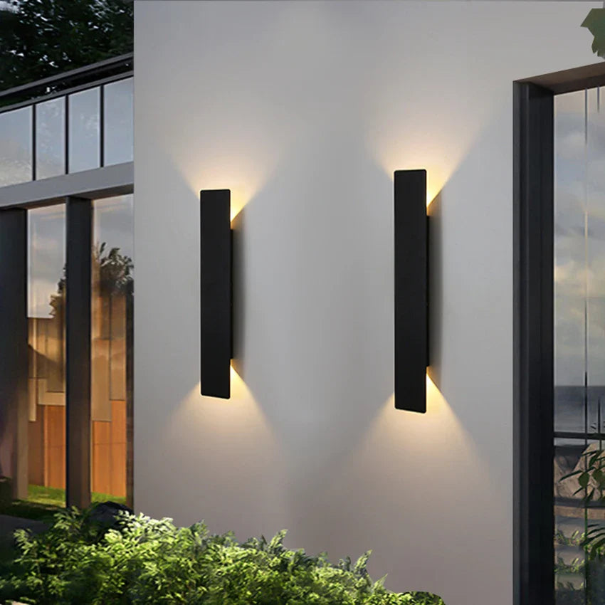 Bello Outdoor Wall Lantern | Waterproof LED, Modern Up and Down Light 0