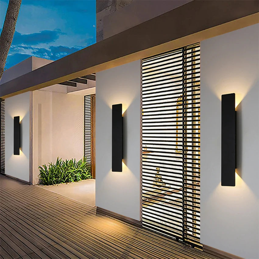 Bello Outdoor Wall Lantern | Waterproof LED, Modern Up and Down Light 1
