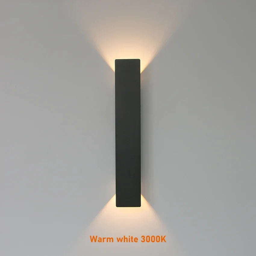 Bello Outdoor Wall Lantern | Waterproof LED, Modern Up and Down Light 2