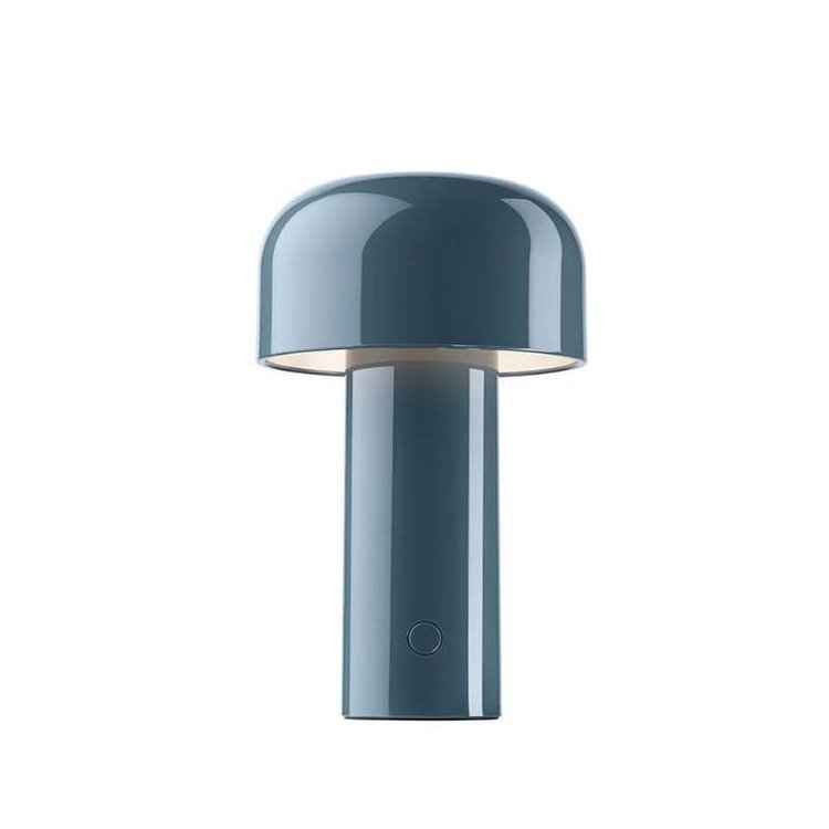 Bolla Cordless Mushroom Table Lamp-Home & Garden > Lighting > Table Lamps-Laren Fete-Blue-Laren Fete