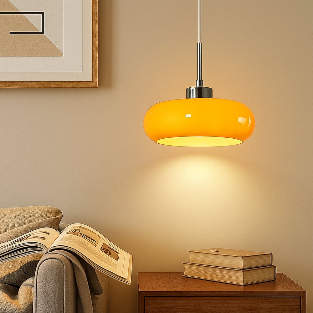 Breeza Glass Pendant Light | Adjustable Height, Kitchen Pendant Lighting 3