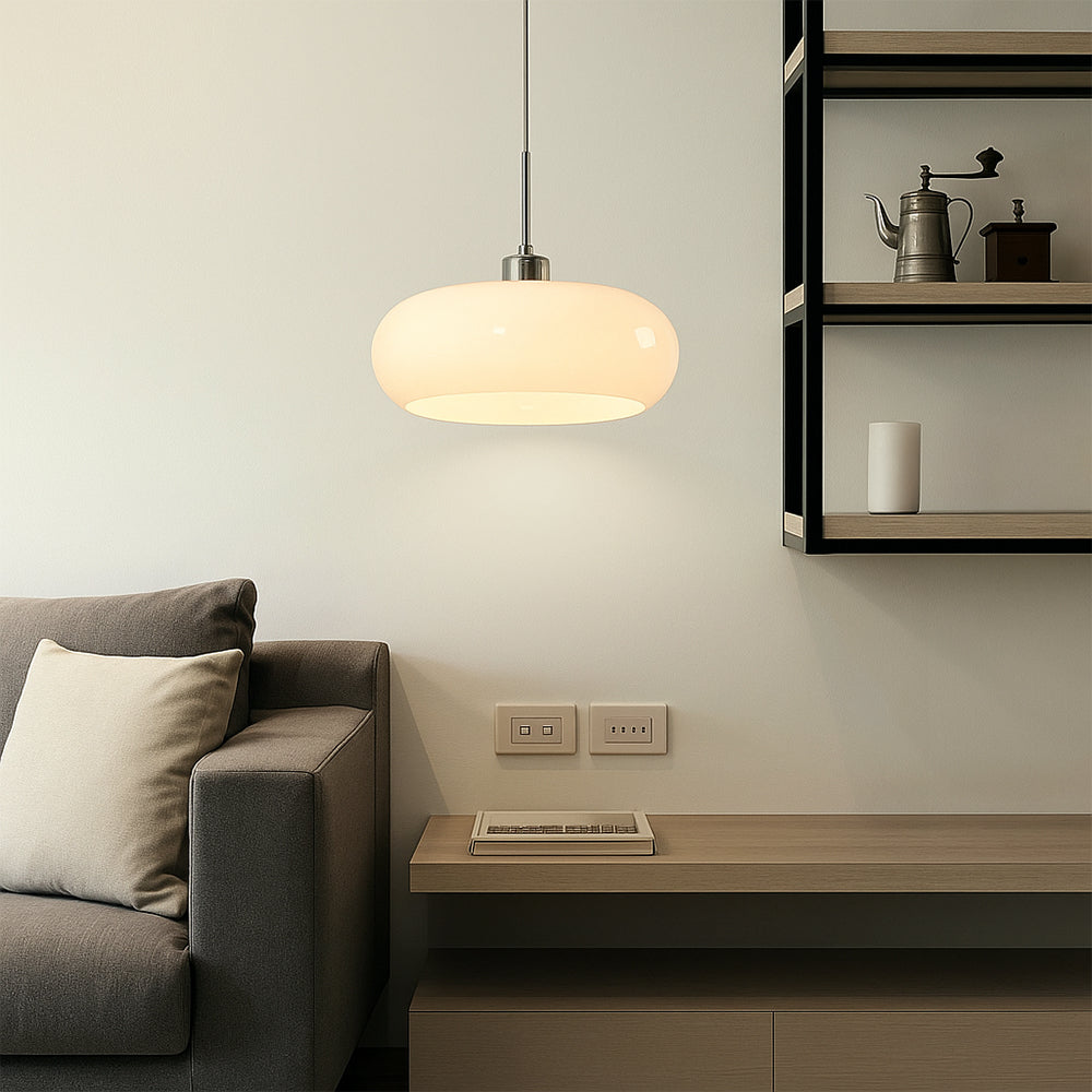 Breeza Glass Pendant Light | Adjustable Height, Kitchen Pendant Lighting 6