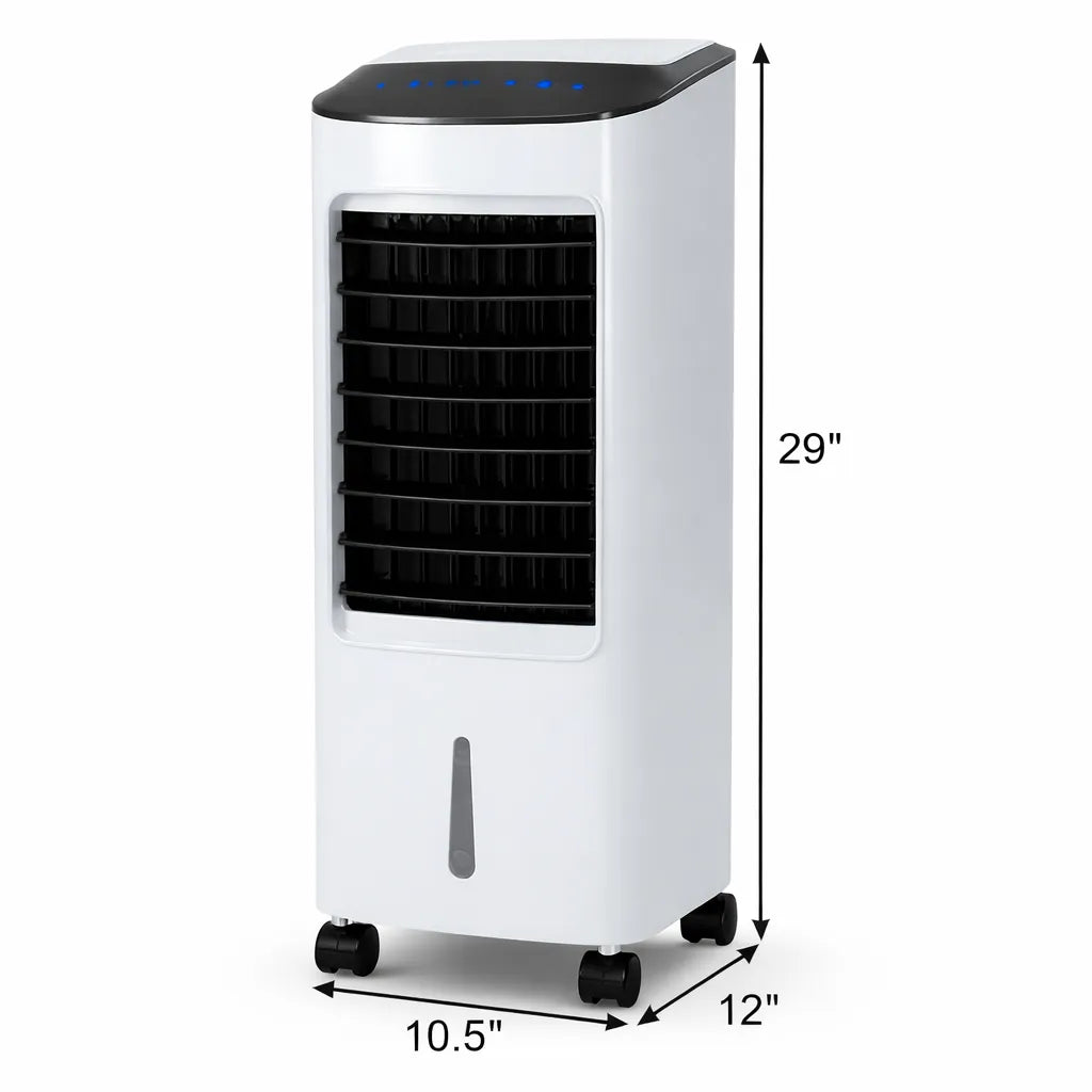 Brezza Windowless Portable Air Conditioner – 65W-Home & Garden > Heating, Cooling & Air > Air Conditioners-Laren Fete-Laren Fete