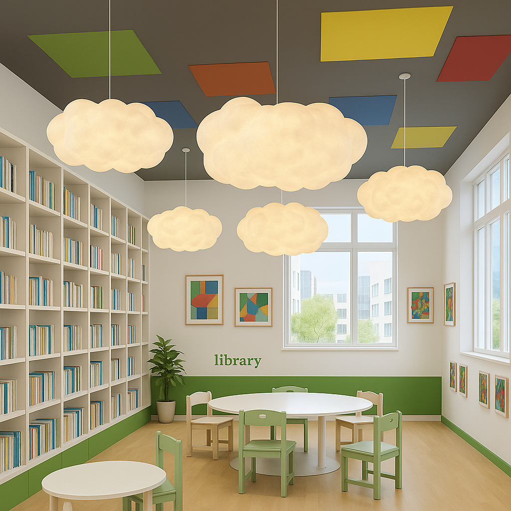 Cloudy Pendant Light | Adjustable Height, Modern Design for Kitchen Pendant Lighting 4