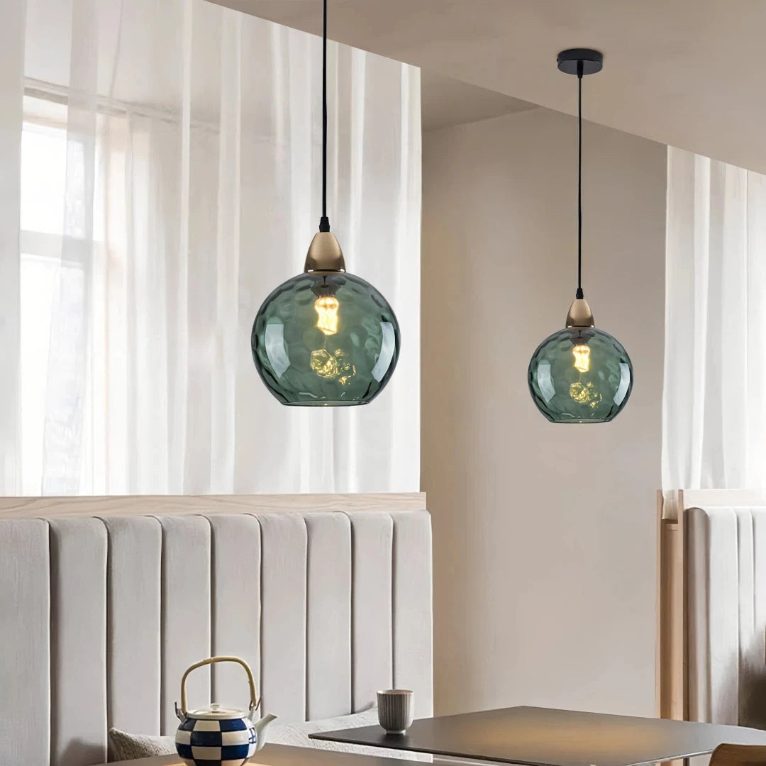 Cobalt Pendant Light | Adjustable Glass, Modern Kitchen Pendant Lighting 10