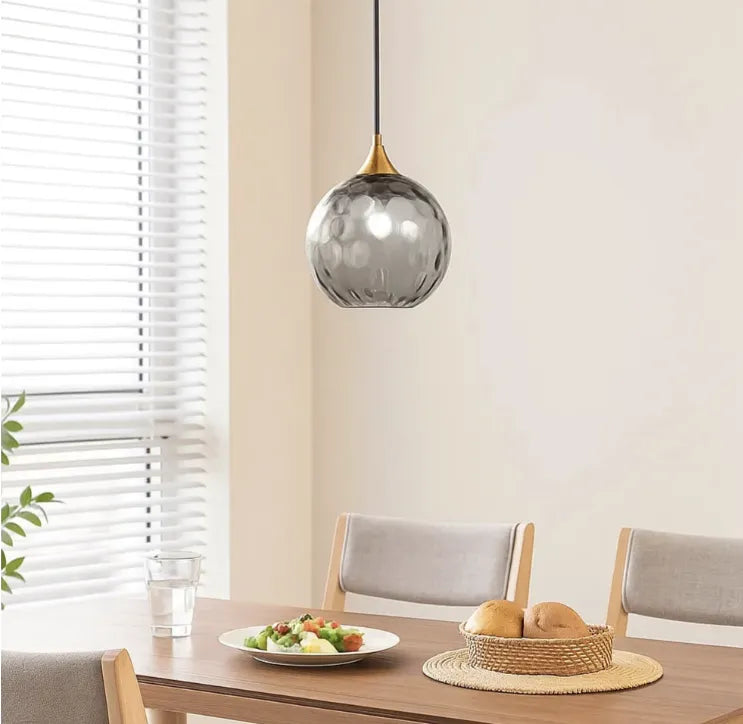 Cobalt Pendant Light | Adjustable Glass, Modern Kitchen Pendant Lighting 5