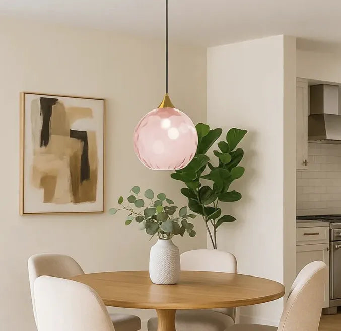 Cobalt Pendant Light | Adjustable Glass, Modern Kitchen Pendant Lighting 6