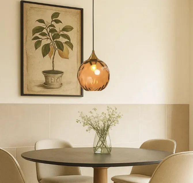 Cobalt Pendant Light | Adjustable Glass, Modern Kitchen Pendant Lighting 7