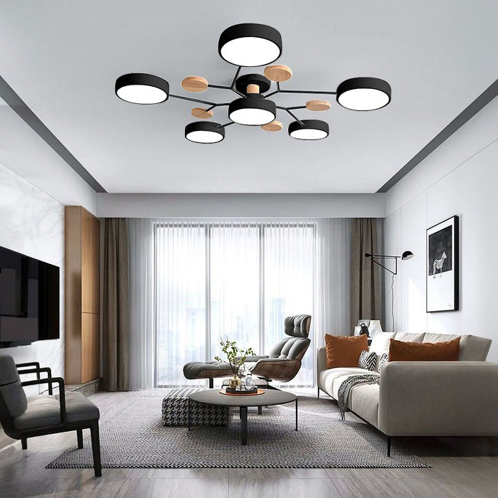 Cylindra Flush Mount Ceiling Light | Energy-Efficient LED, Modern Design 8