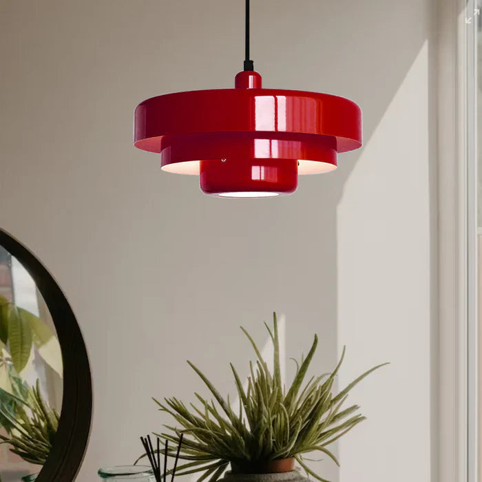 Dazzle Pendant Light | Geometric Iron Design, Warm Glow 8