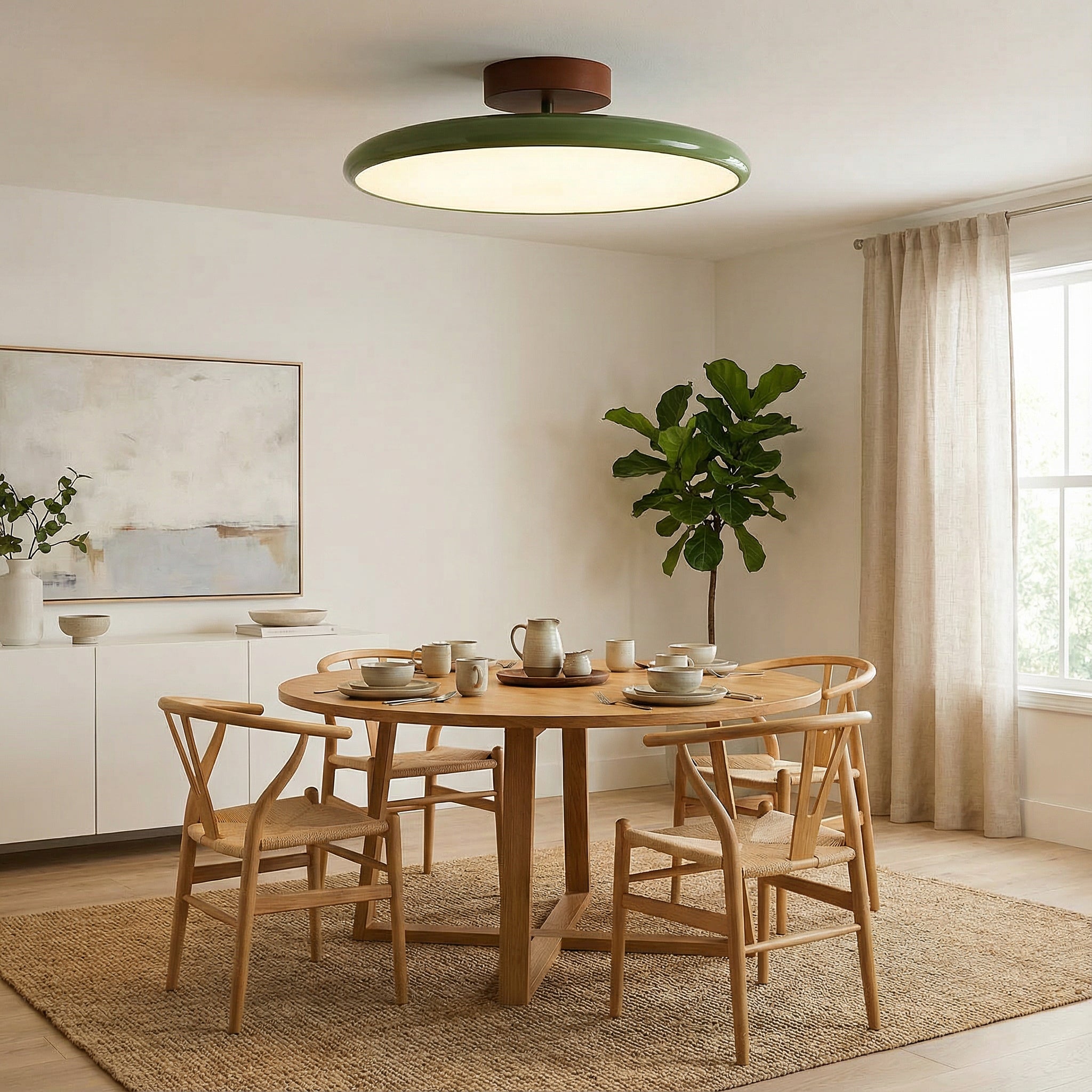 Dune Ceiling Light Fixture | Adjustable LED, Minimalist Design 1
