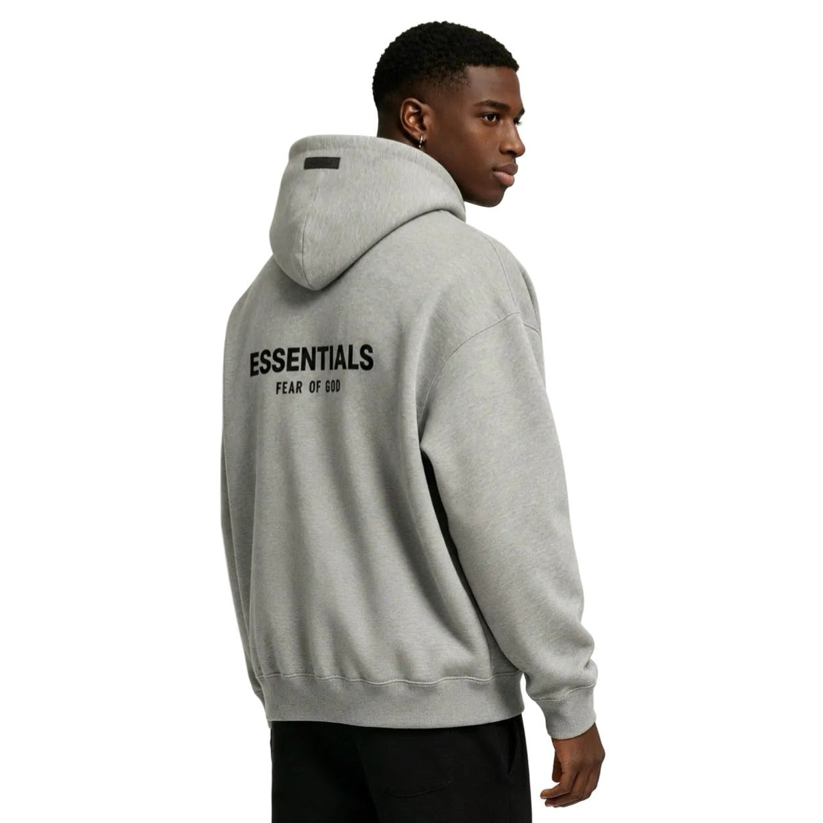 Fear of God Essentials Core Collection Hoodie Dark Oatmeal-Apparel & Accessories > Clothing > Hoodies & Sweatshirts-Laren Fete-XXS-Laren Fete