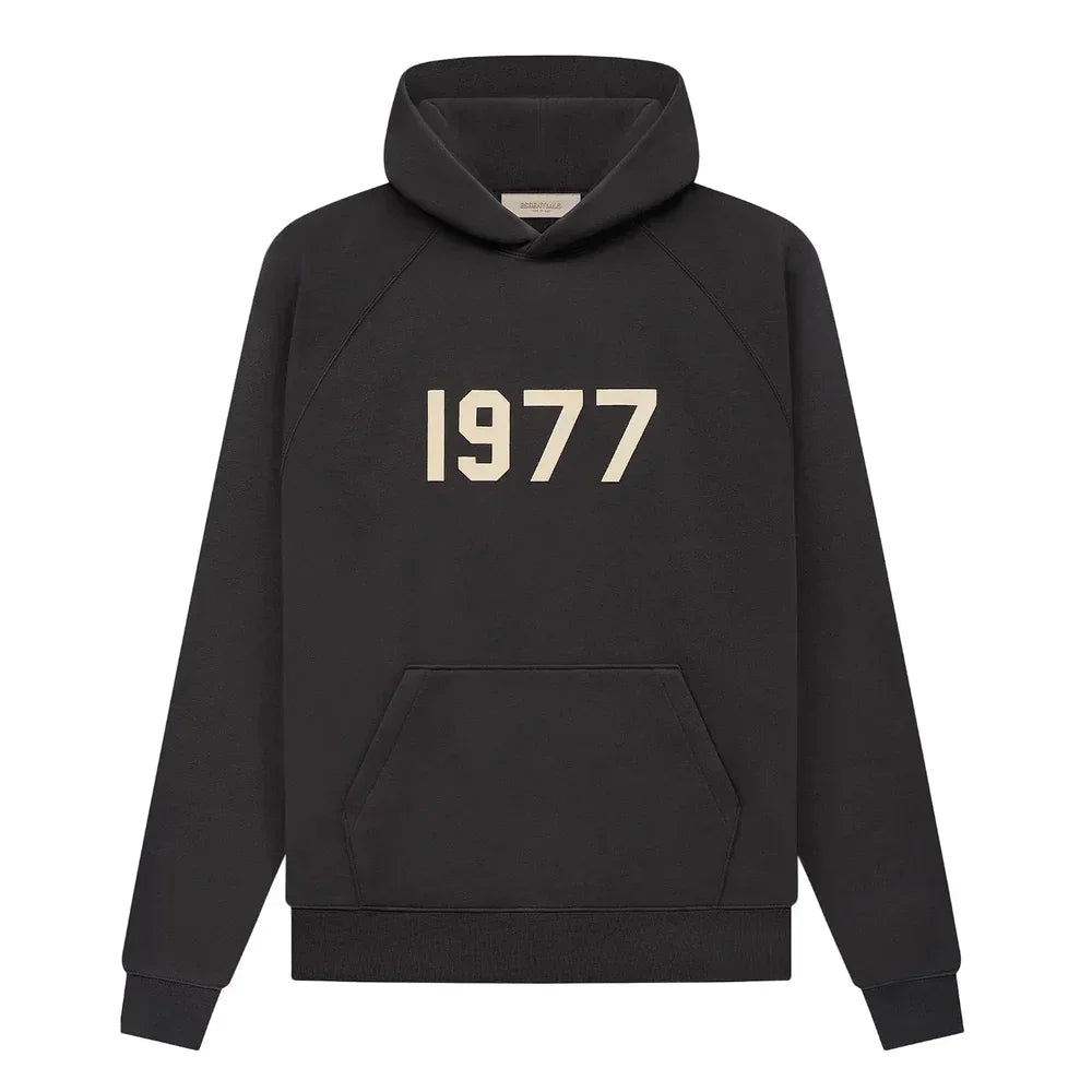 Fear of God Essentials Essentials 1977 Hoodie Iron-Apparel & Accessories > Clothing > Hoodies & Sweatshirts-Laren Fete-Laren Fete