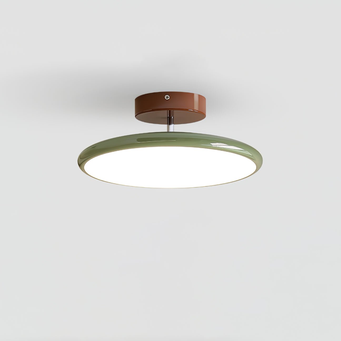 Fynex Flush Mount Ceiling Light | Colorful Metal and Acrylic, Adjustable Head 9