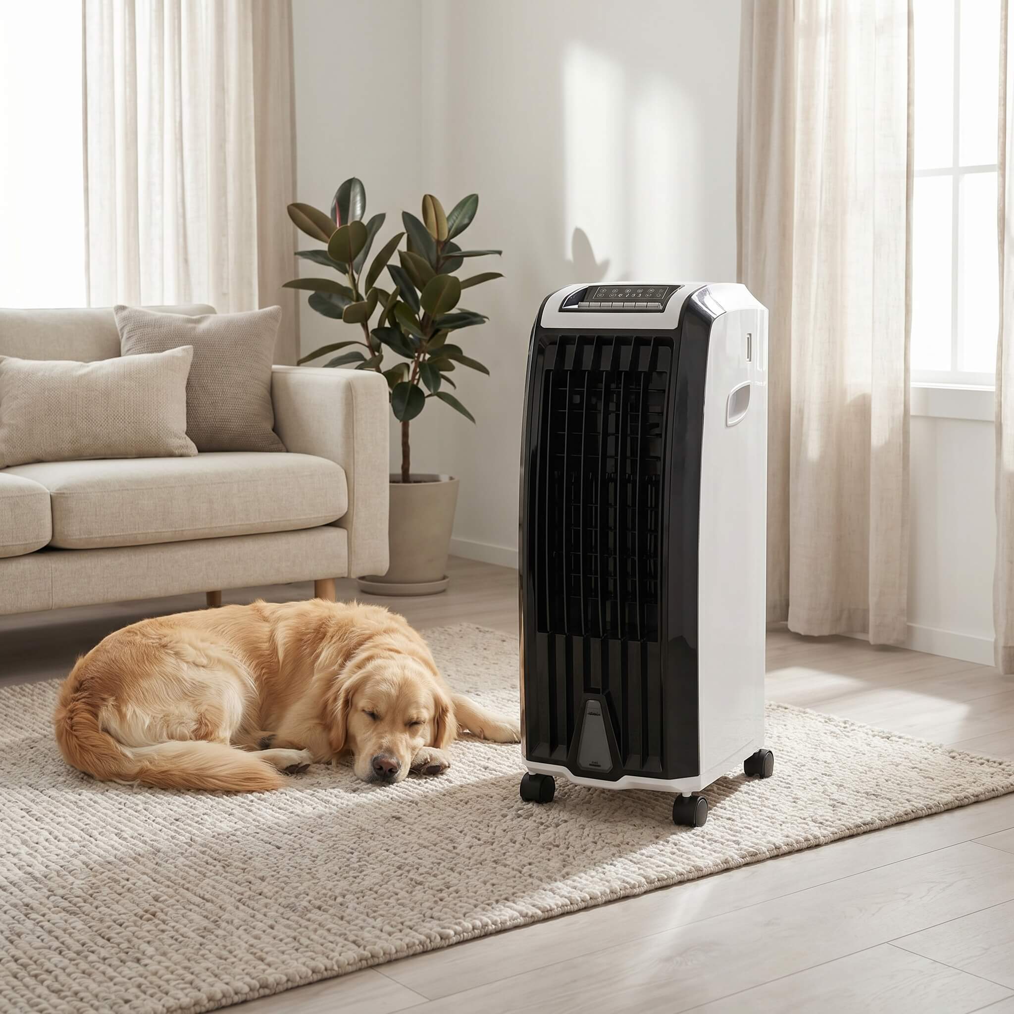 Glacius Windowless Portable Air Conditioner-Home & Garden > Heating, Cooling & Air > Air Conditioners-Laren Fete-Laren Fete
