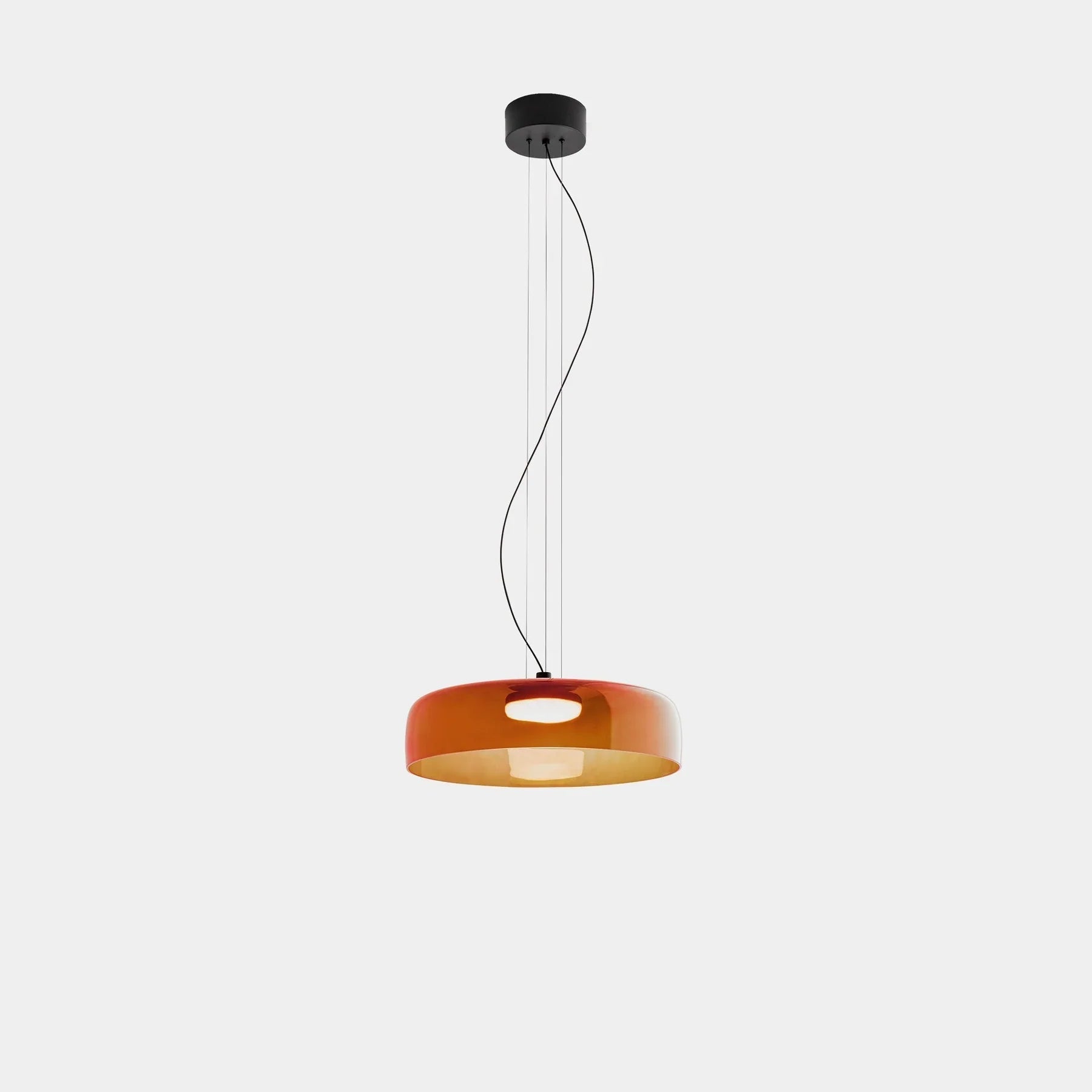 Imperial Glow Pendant Light | Layered Glass, Retro Style 4
