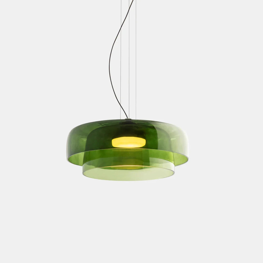 Imperial Glow Pendant Light | Layered Glass, Retro Style 8