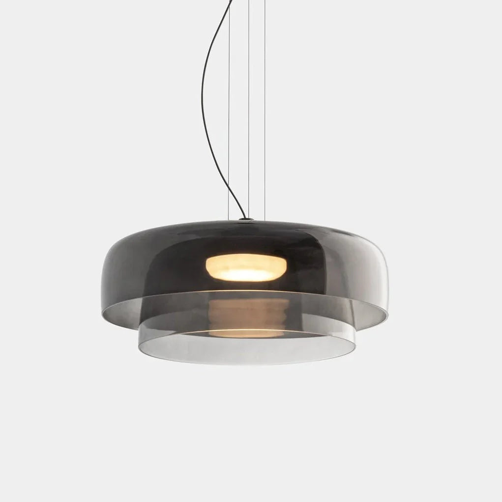 Imperial Glow Pendant Light | Layered Glass, Retro Style 9