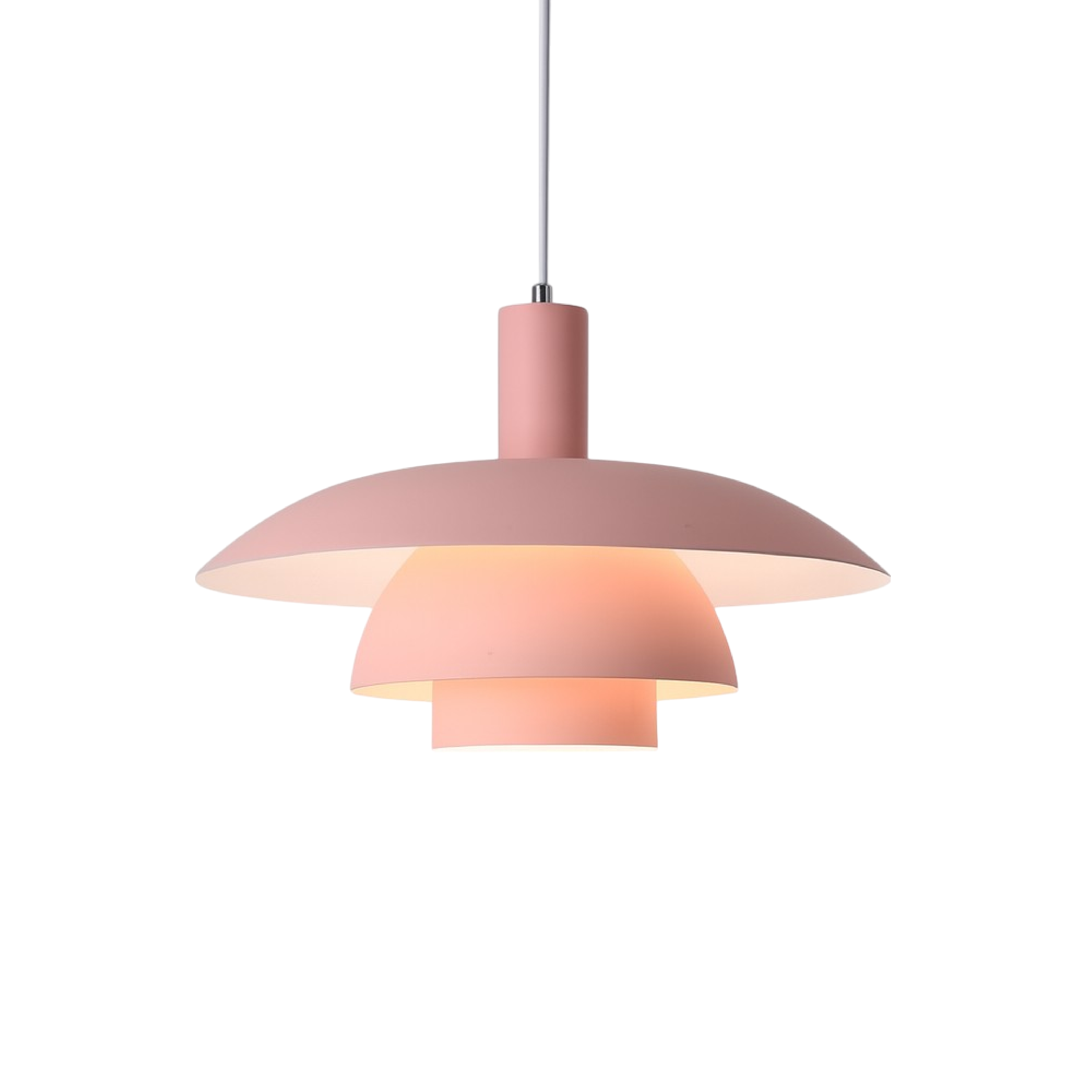 Iris Black Pendant Light | Scandinavian Metal, LED 12
