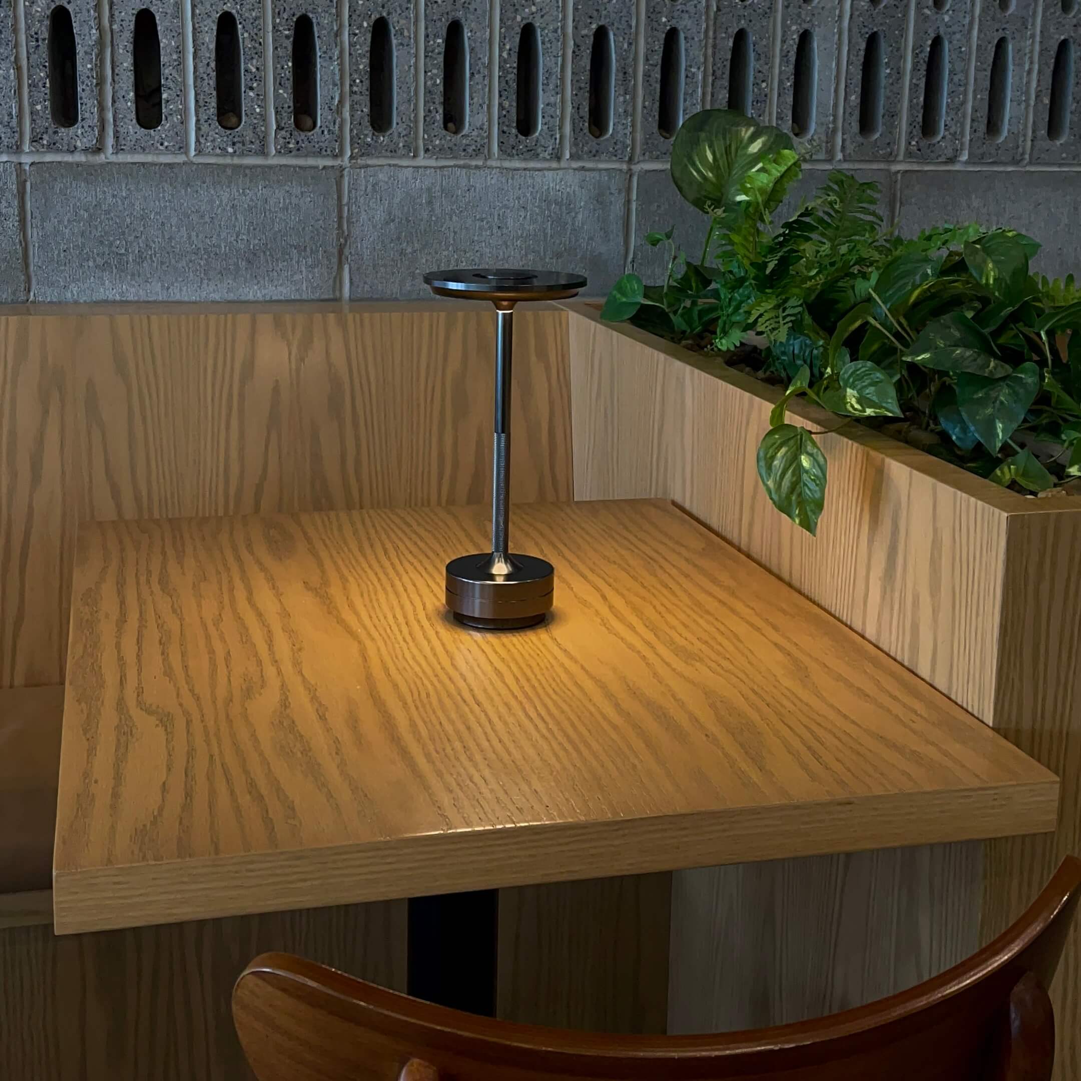Kova Aluminium Cordless Table Lamp-Home & Garden > Lighting > Table Lamps-Laren Fete-Gold-Laren Fete