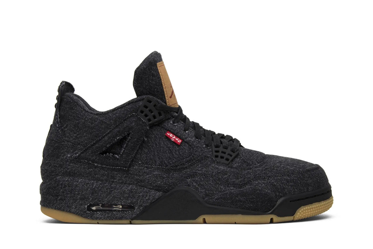 Levi's x Jordan 4 Retro 'Black Denim'-Jordan 4-Laren Fete-Laren Fete