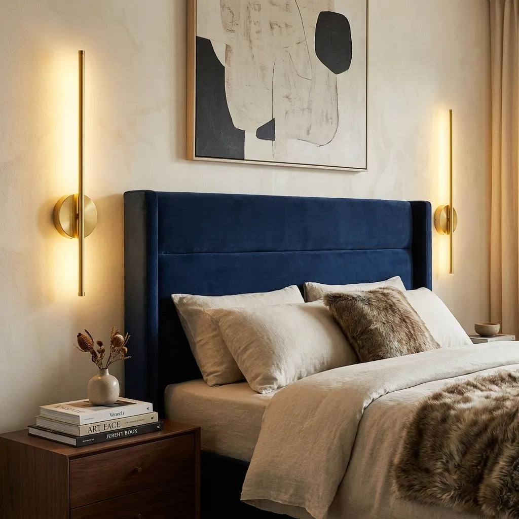 Lumina Magnetic Cordless Sconce-Home & Garden > Lighting > Wall Lights & Sconces-Laren Fete-Gold (2pcs)-Laren Fete