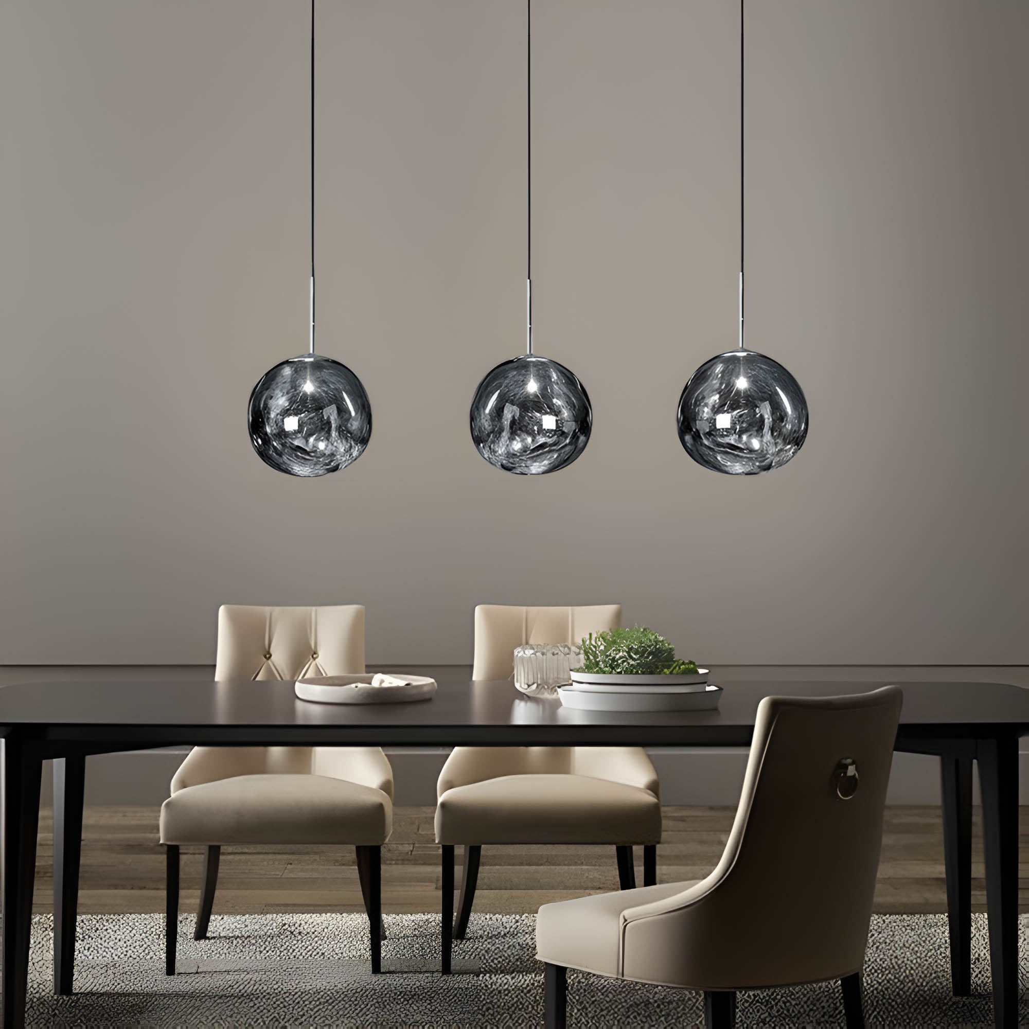 Luna Pendant Light | Handmade Acrylic, Modern Kitchen Island Lighting 0