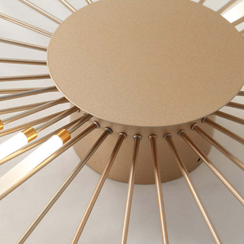 Lunara Ceiling Chandelier | Minimalist Metal, Integrated LED for Dining and Living Rooms 2
