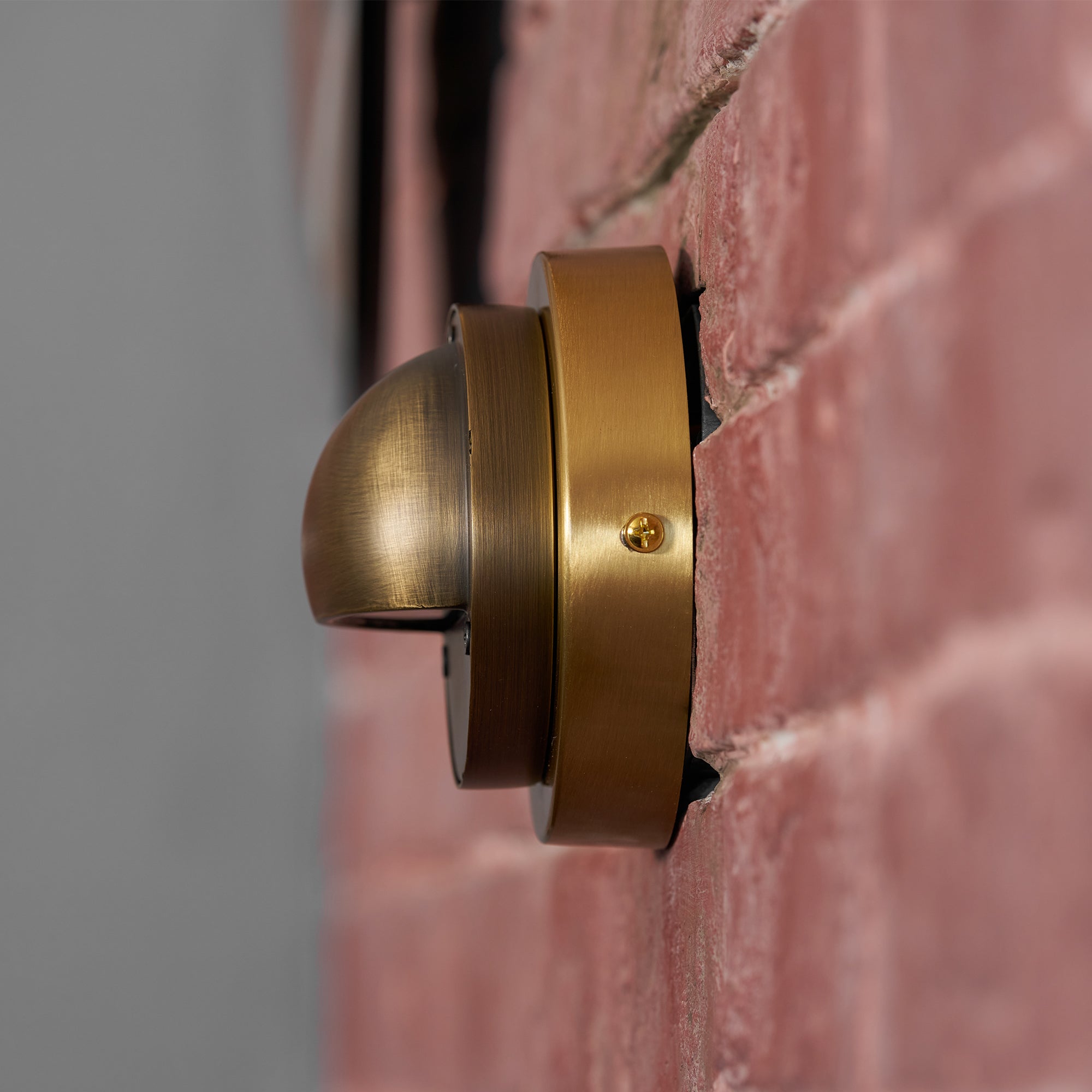 Marin Brass Wall Sconce-Home & Garden > Lighting > Wall Lights & Sconces-Laren Fete-D 10cm x W 5cm x H 10cm / ∅ 3.9″ x W 2″ x H 3.9″-Antique Brass-Laren Fete