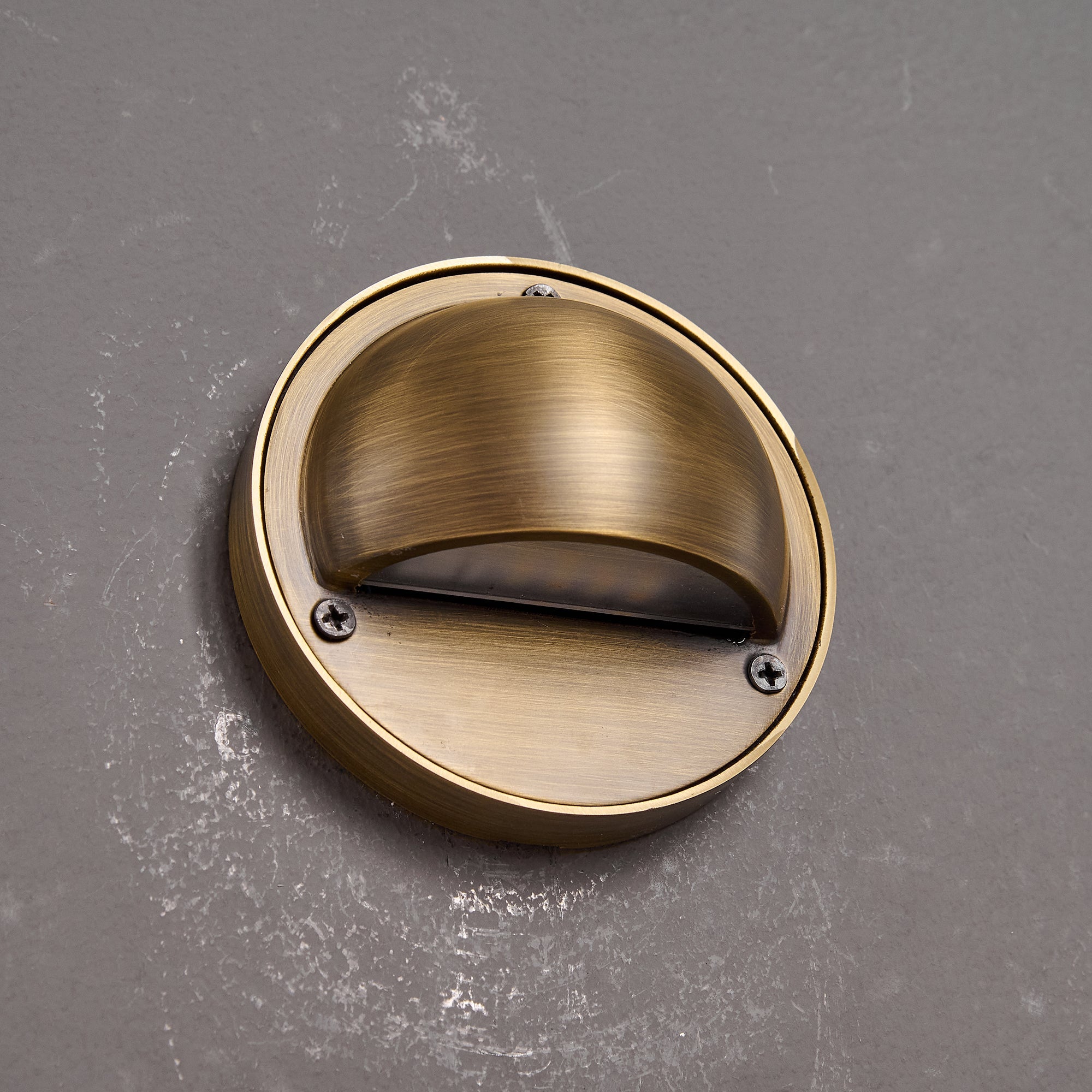 Marin Brass Wall Sconce-Home & Garden > Lighting > Wall Lights & Sconces-Laren Fete-D 10cm x W 5cm x H 10cm / ∅ 3.9″ x W 2″ x H 3.9″-Antique Brass-Laren Fete