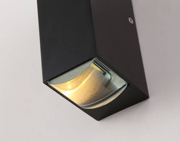 Maverick Modern Outdoor Wall Light | Waterproof Aluminum, Black Finish 8