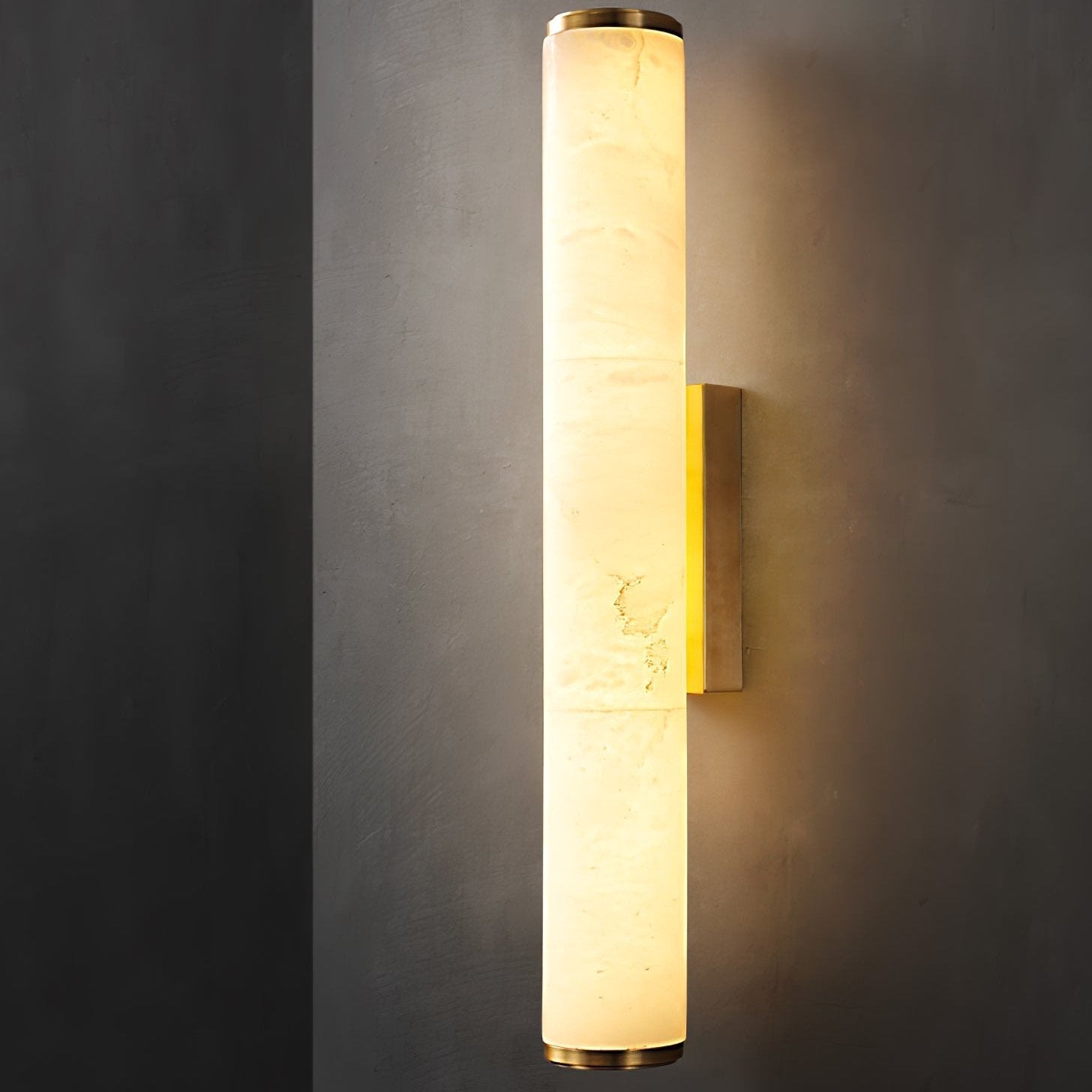 Mira Wall Sconce | Resin Marble Effect, Minimalist Design 6