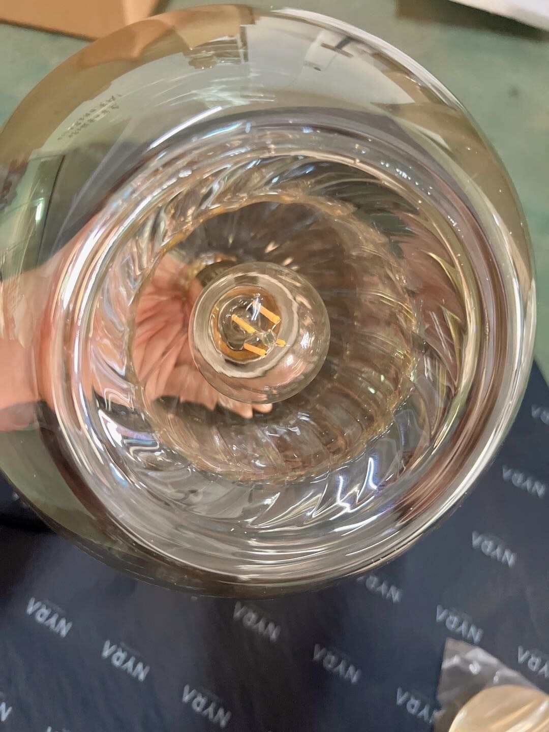 Mizara Pendant Light | Handblown Glass, Unique Orbs for Kitchen Island Lighting 8