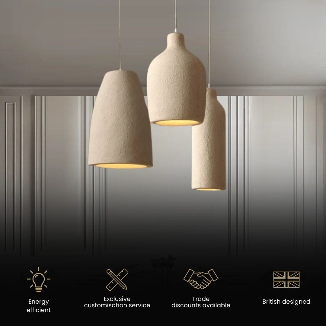 Nirvana Pendant Light | Resin, Japandi Kitchen Pendant Lighting 3