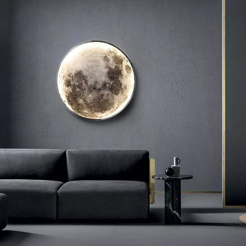 Nova Arc Wall Sconce | Dimmable LED, Moon Design 5